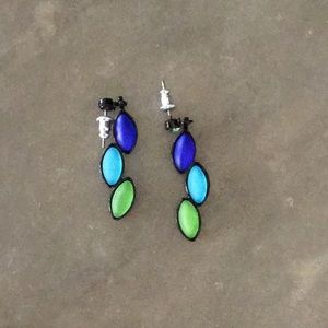 Czech Glass Bead Earrings